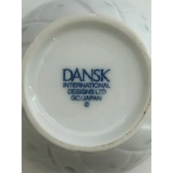 Vintage Dansk Willow Light Votive Candle Holder Gunnar Cyren White Translucent - Picture 5 of 7